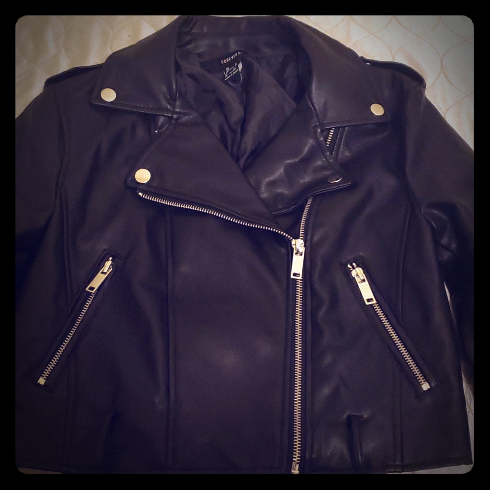 Leather jacket